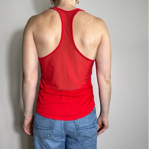 Alo Red Workout Tank Size Small - Picture 2 of 7